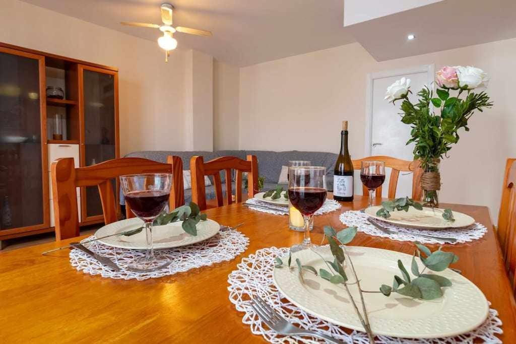 Apartamento Moderno Tranquilo Con Piscina Y Jardin เดเนีย ภายนอก รูปภาพ